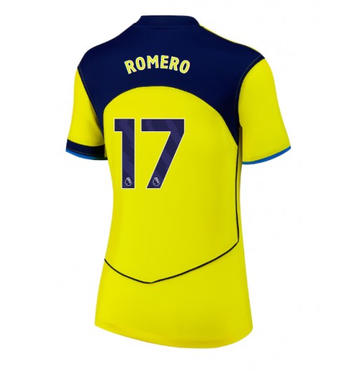 Tottenham Hotspur Cristian Romero #17 Alternativní Dres pro Dámské 2025-26 Krátký Rukáv Tottenham Hotspur Cristian Romero #17 Alternativní Dres pro Dámské 2025-26 Krátký Rukáv